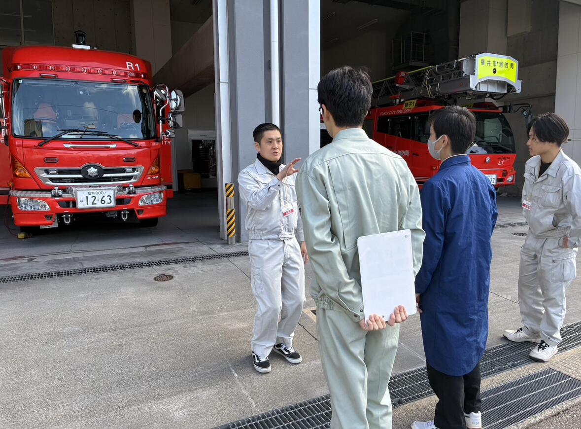 福井県立科学技術工業高校「お仕事博覧会」に参加しました（3月14日）